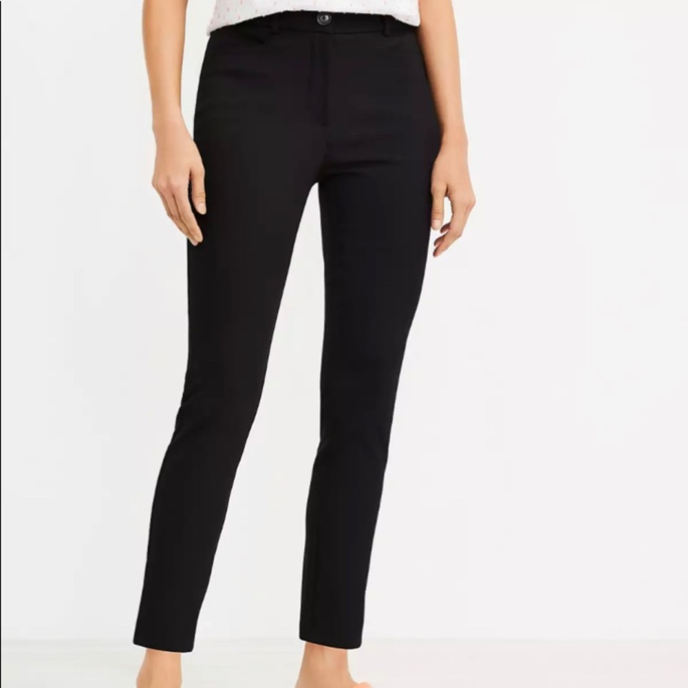 Loft Sutton Skinny Work Pants Size 0